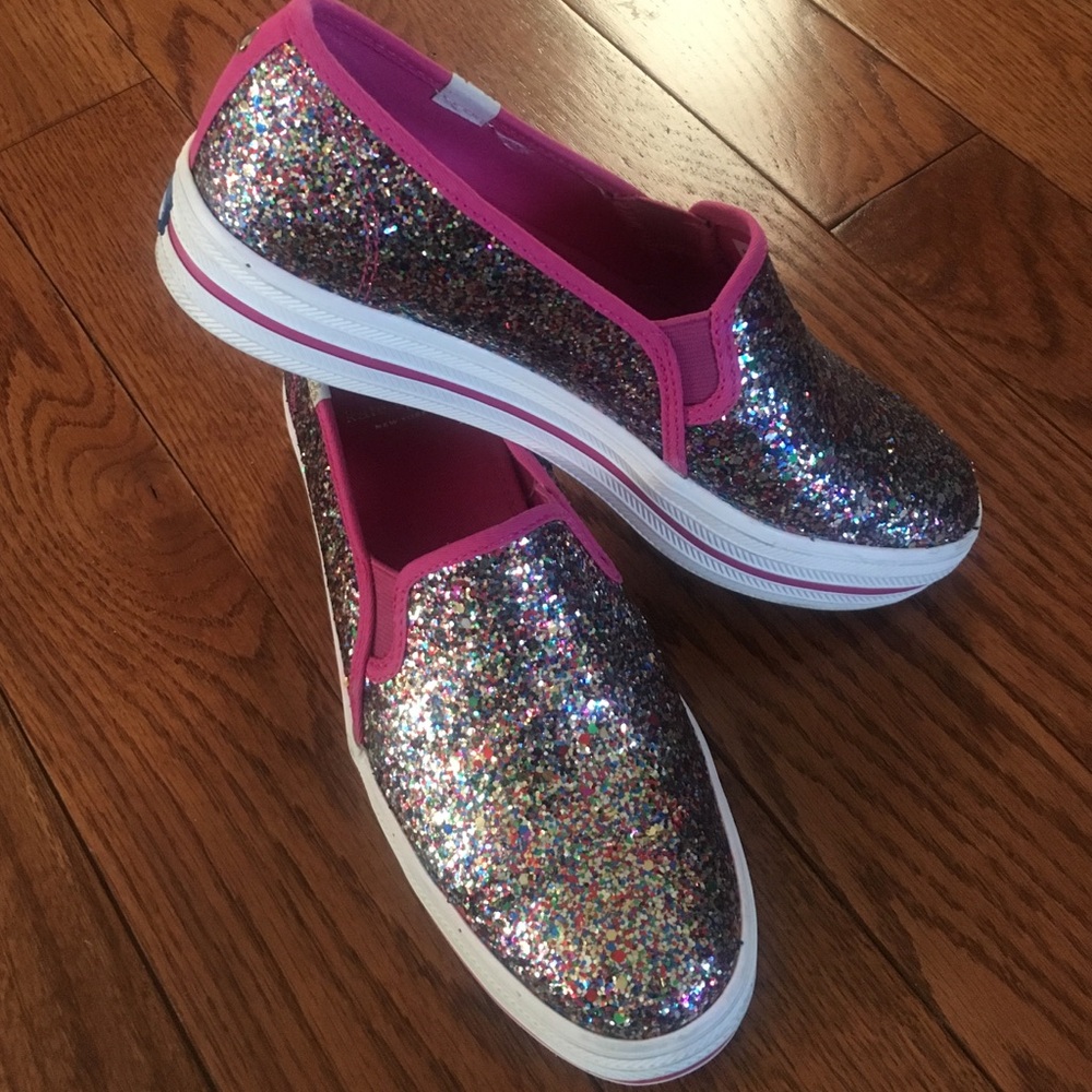 COPY - Kate Spade Glitter Keds size 8